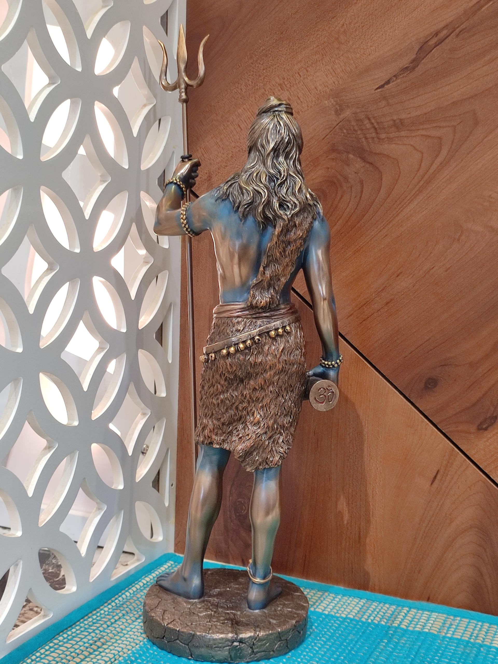 Lord Shiva Statue 20 Inch Bonded Bronze Standing Shiv Shankar Idol