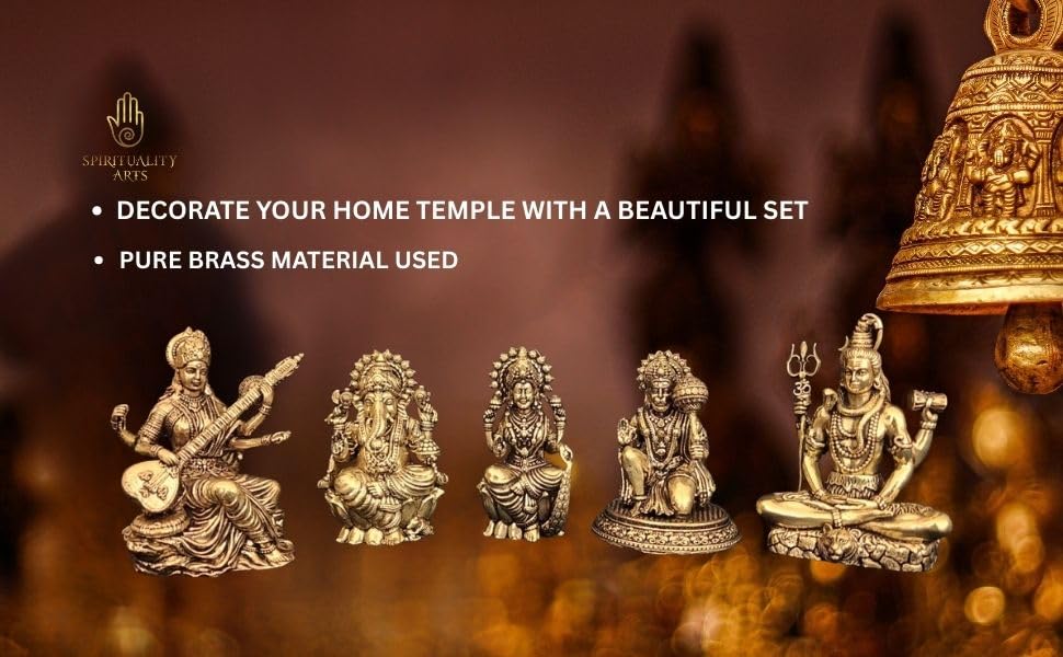 SET OF FIVE GOD GODDESS