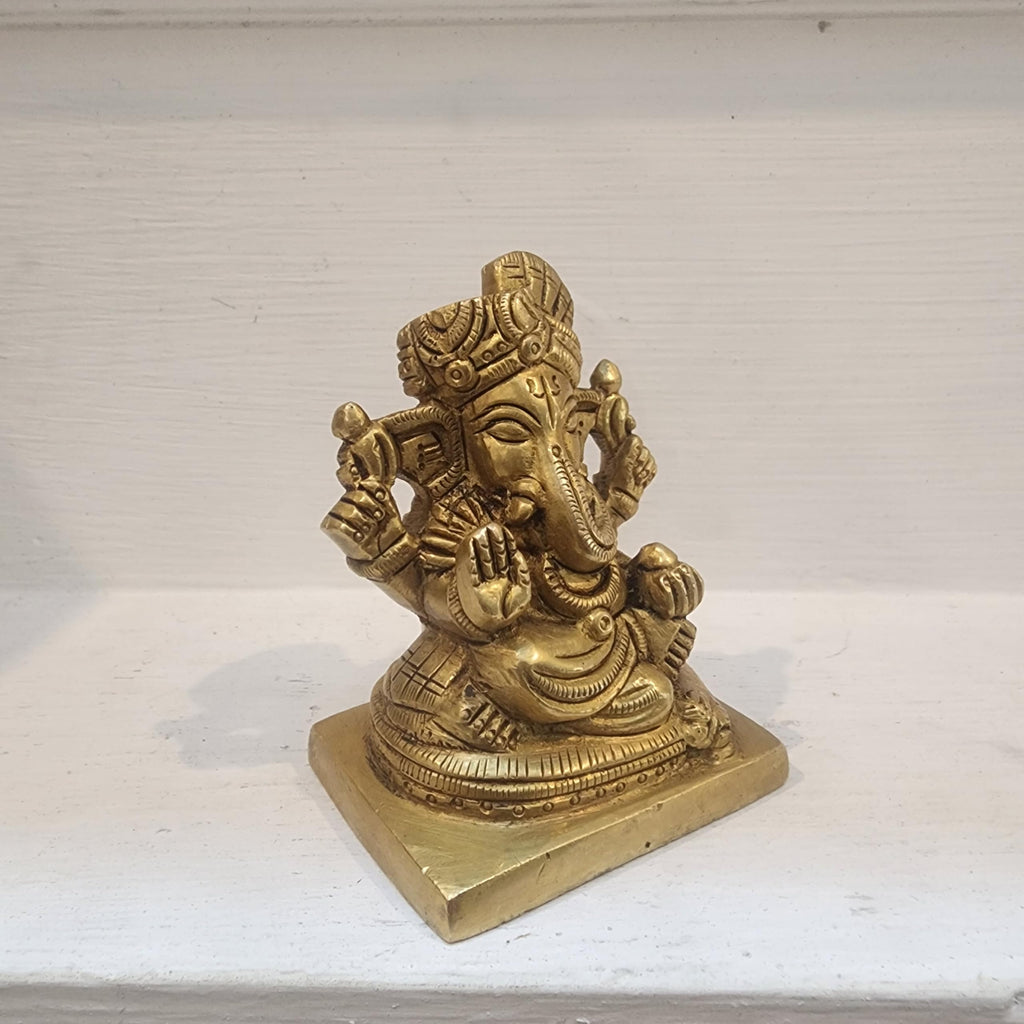 PREMIUM BRASS GANESH JI STATUE