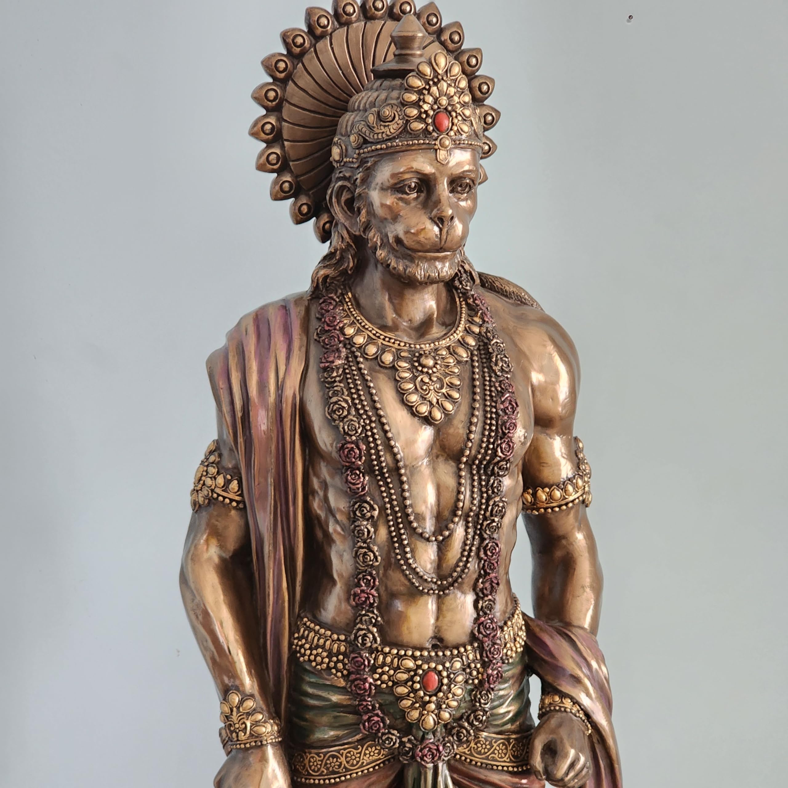  Bonded Bronze Cold Cast Bajrangbali Idol