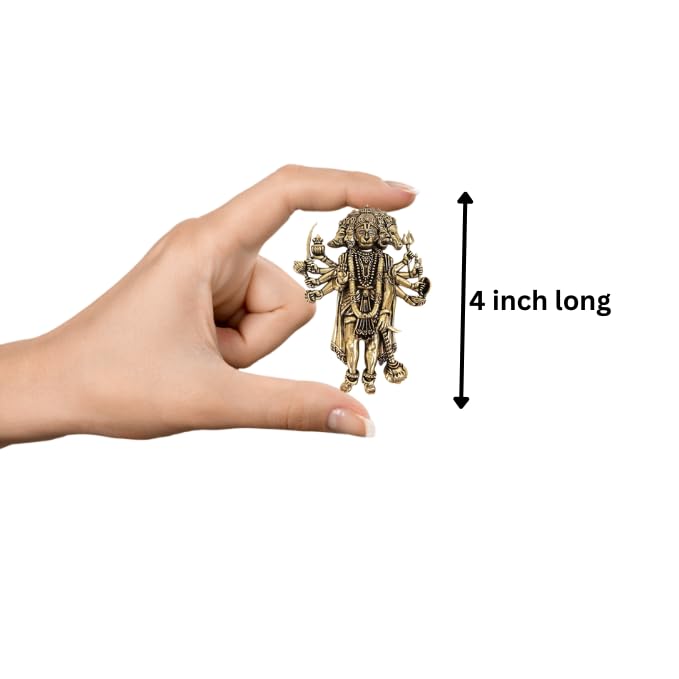 4 inch Panchmukhi Hanuman Ji wall or door hanging (100 Grams)