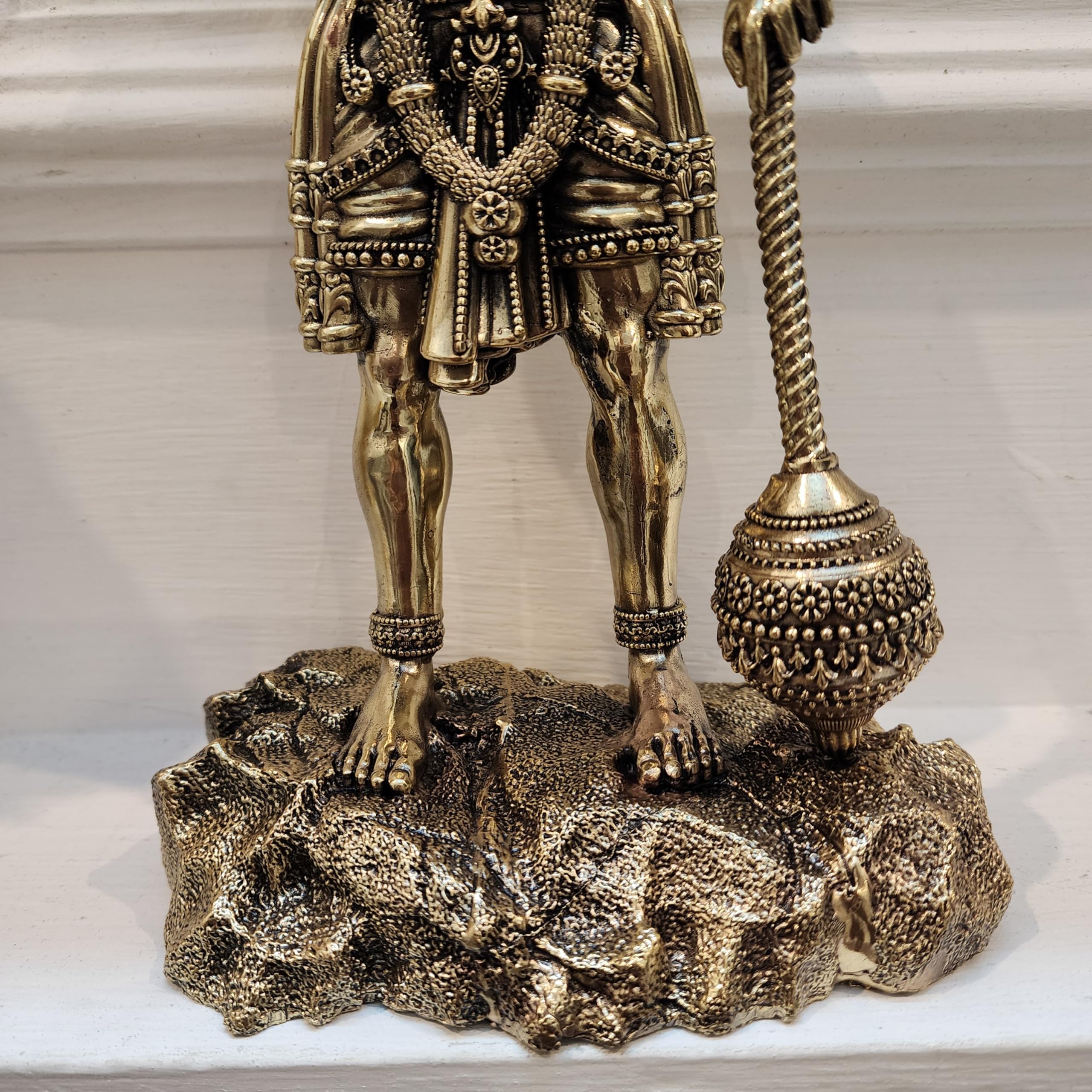 Premium Brass 12 inch Hanuman Ji Standing Statue