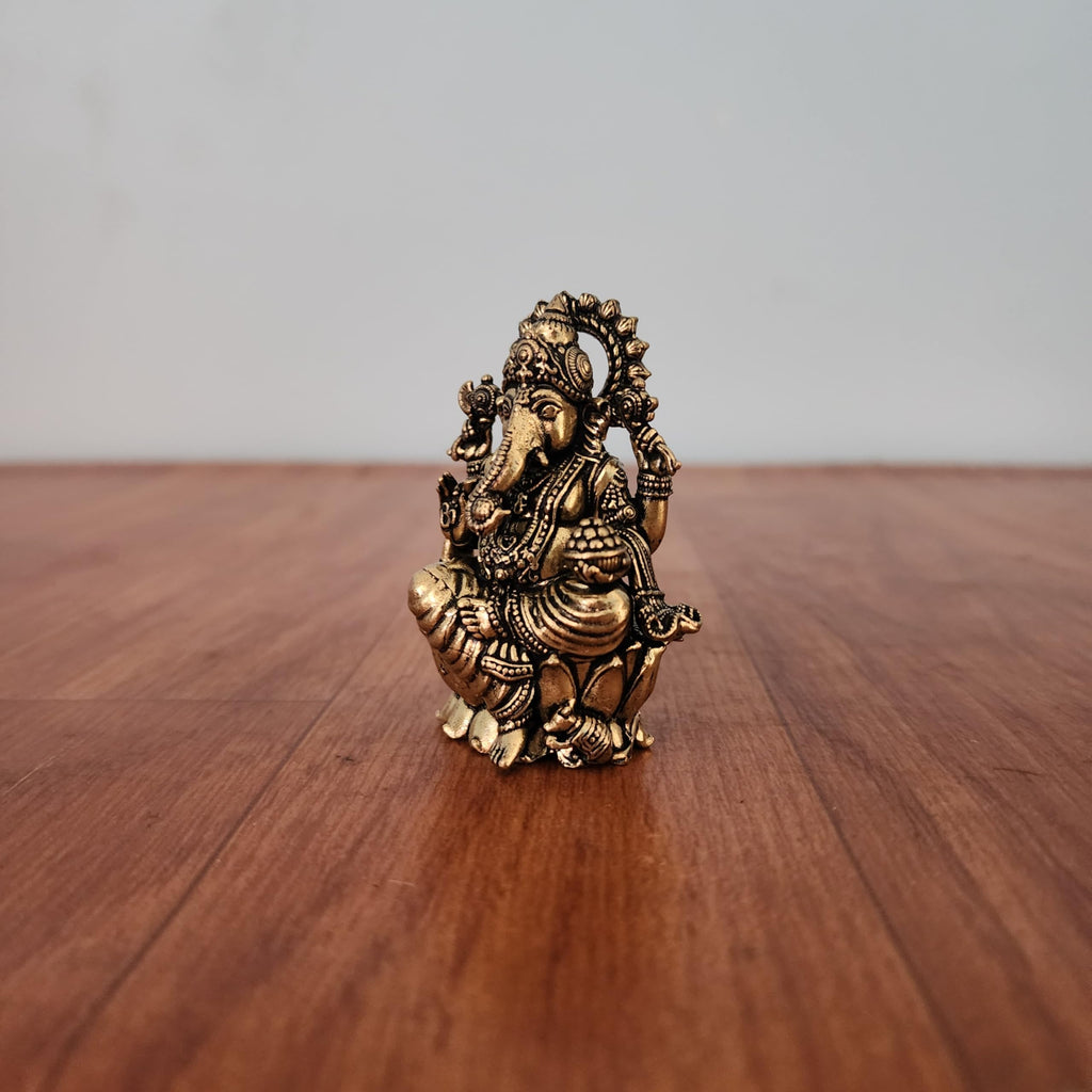 BRASS GANESH JI STATUE