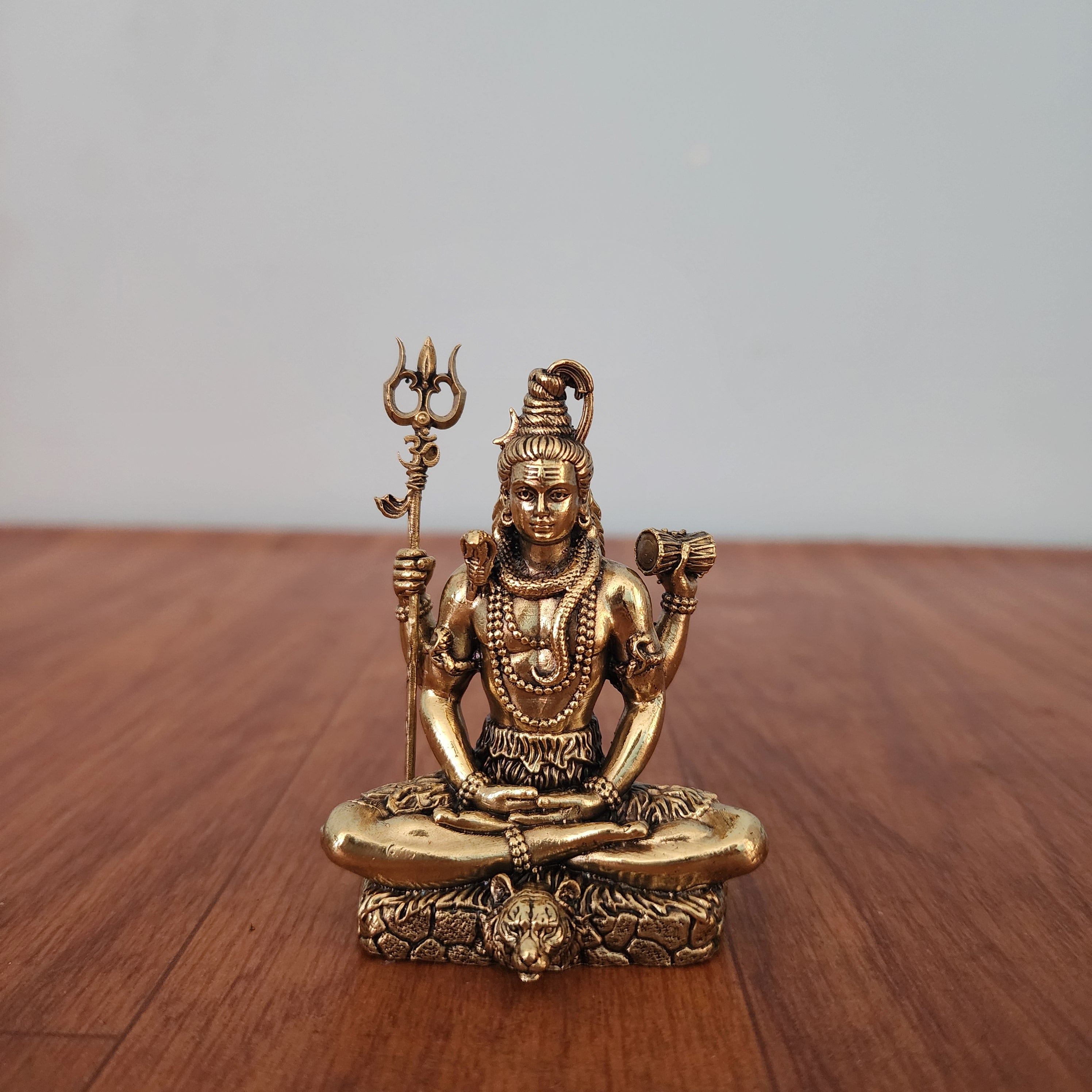 3 inch shiva statue premium brass | mahadev shiv shankar | meditation pose