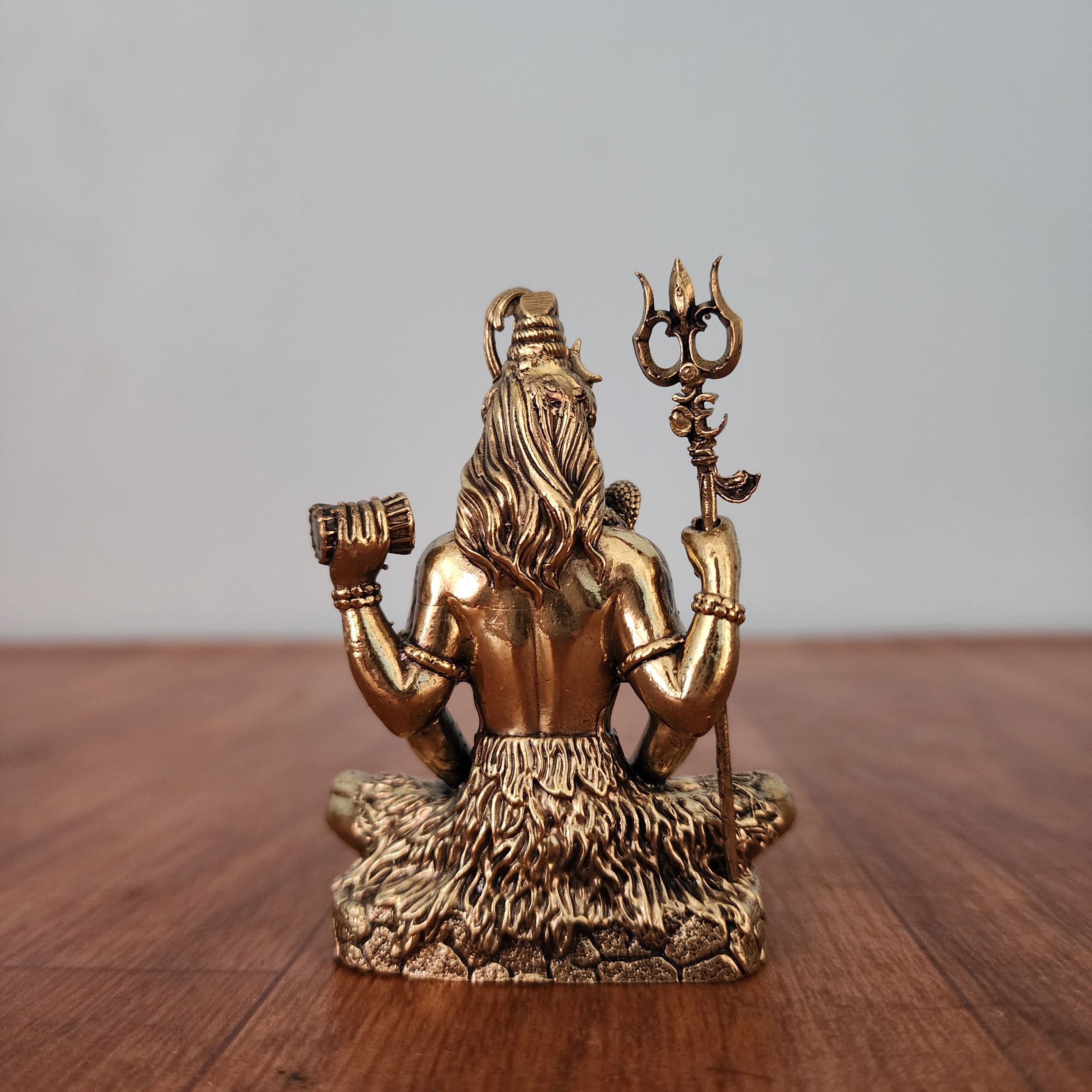 3 inch shiva statue premium brass | mahadev shiv shankar | meditation pose