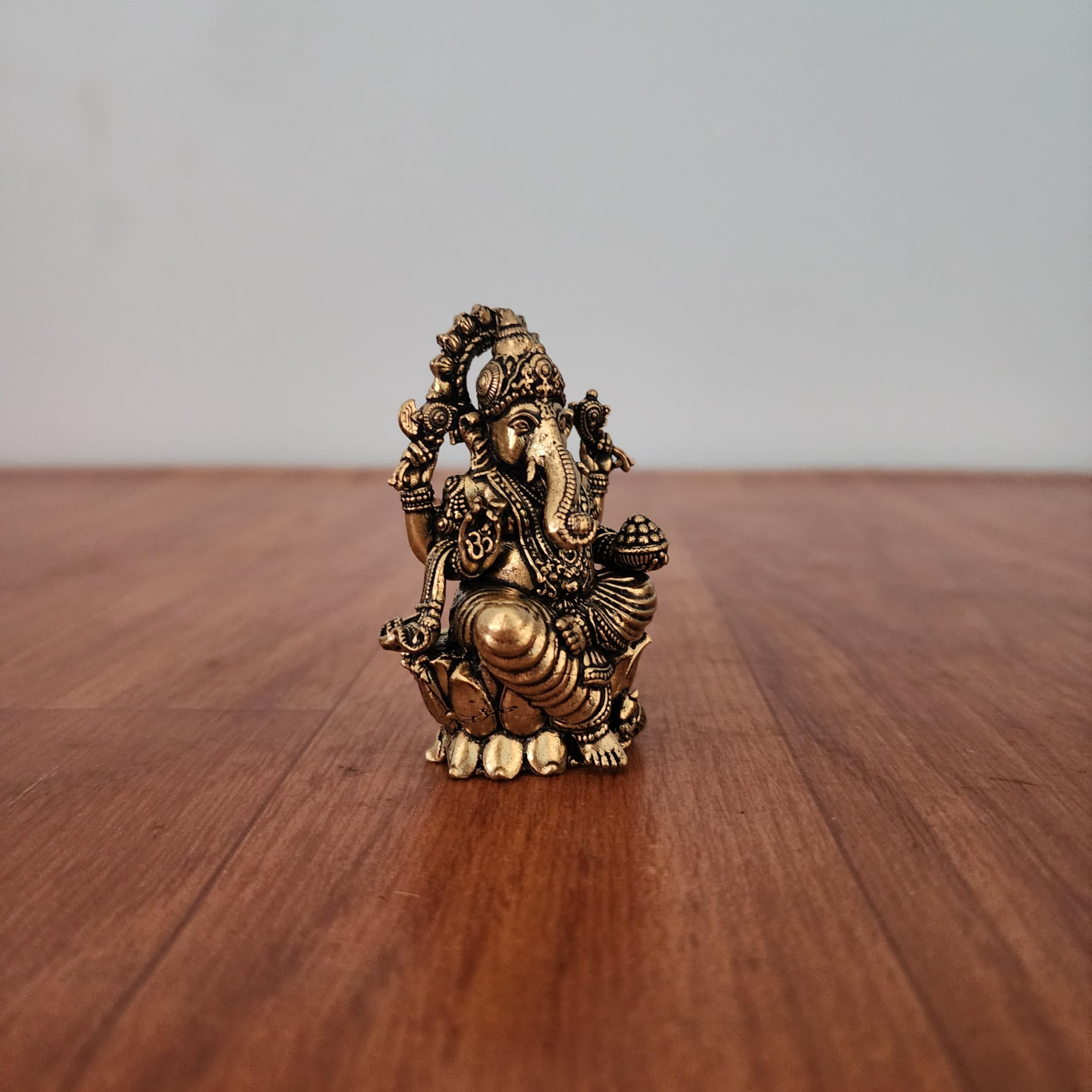 BRASS GANESH JI STATUE