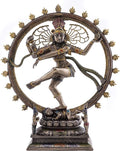 Lord Nataraja Statue 10 INCH Bronze Finished Dancing Shiva Idol