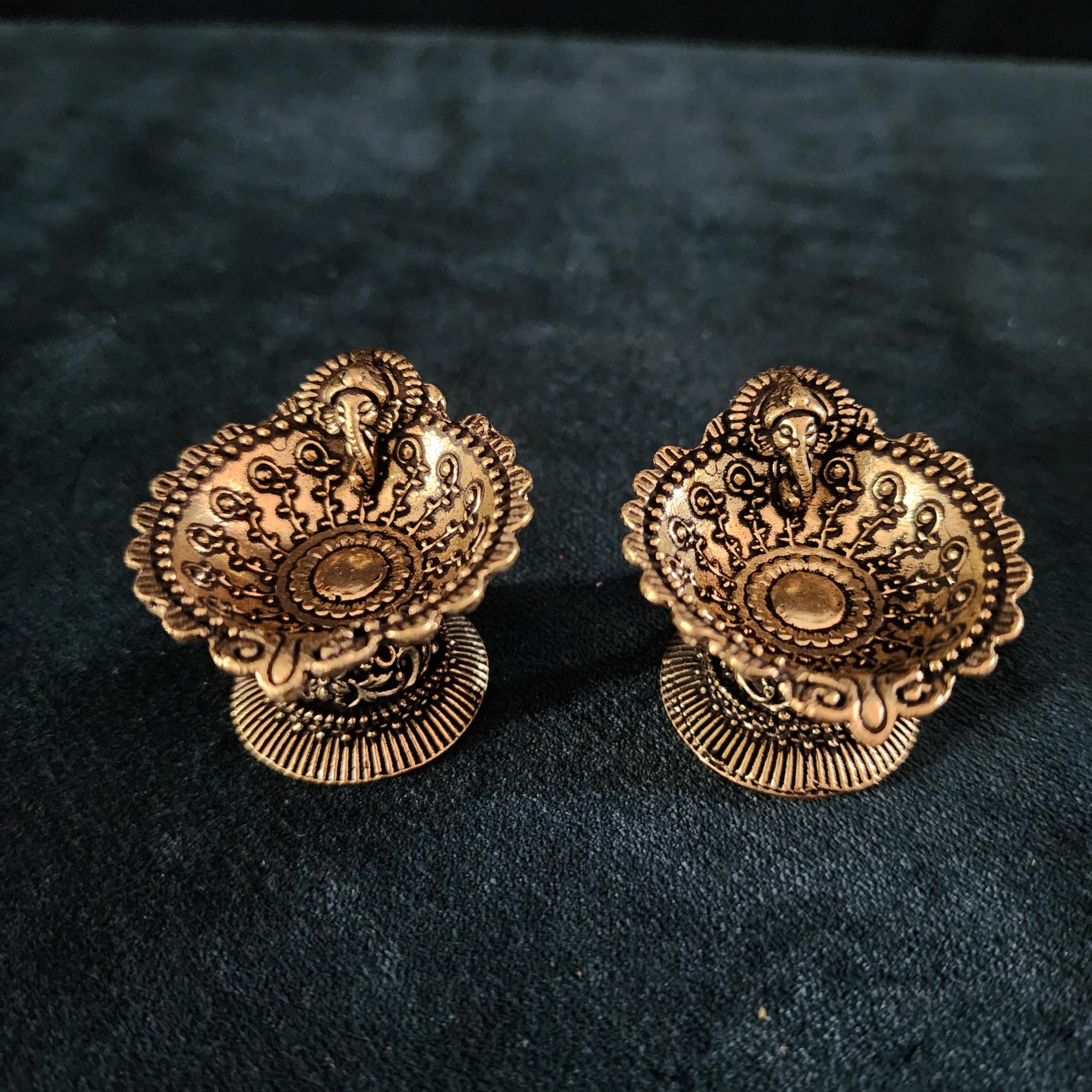 Premium Brass Ganesh Diya|1.2 Inch Small Deepak