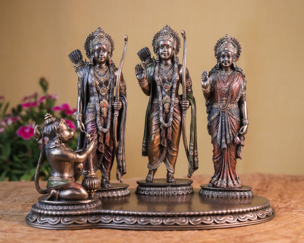 Ram Darbar Statue Bonded Bronze (8 Inches)