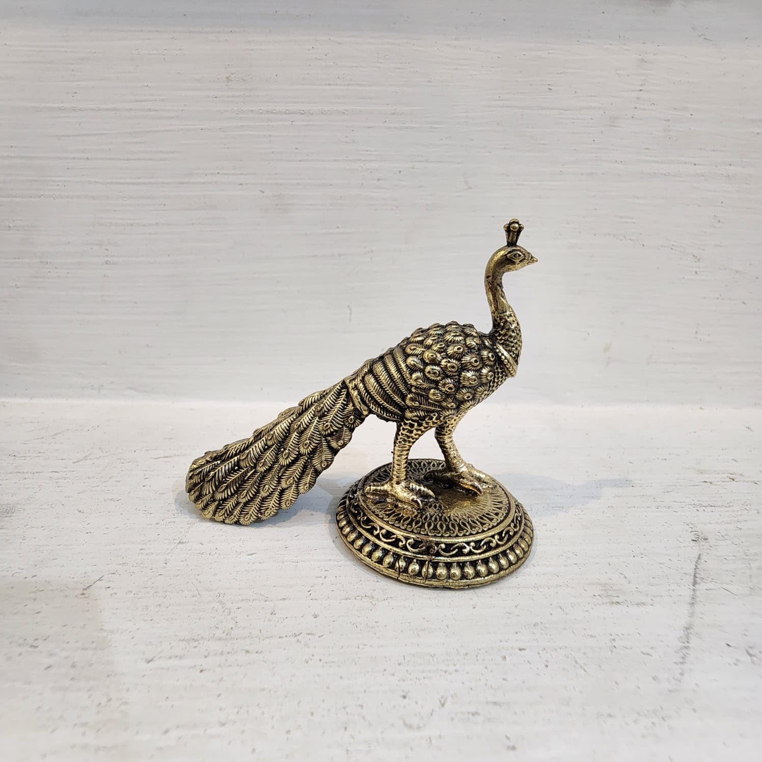 Premium Brass mini Peacock Idol | 2.5 INCH ( 41 gram )
