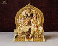 Shiv Parivar Statue Shiva Family Statue 8 Inch