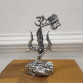 Shiva Trident with damru Idol 4 inch for car Dashboard Decor