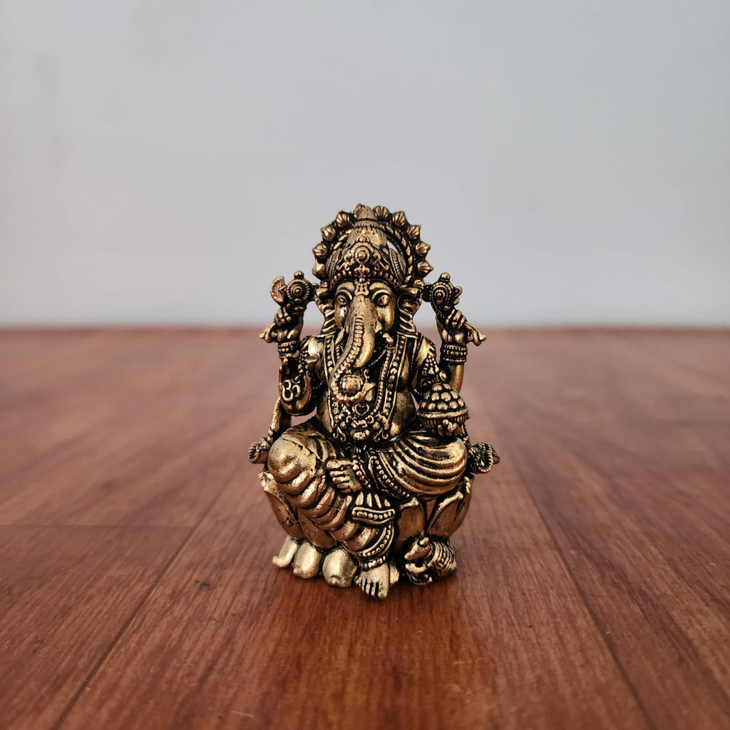 BRASS GANESH JI STATUE