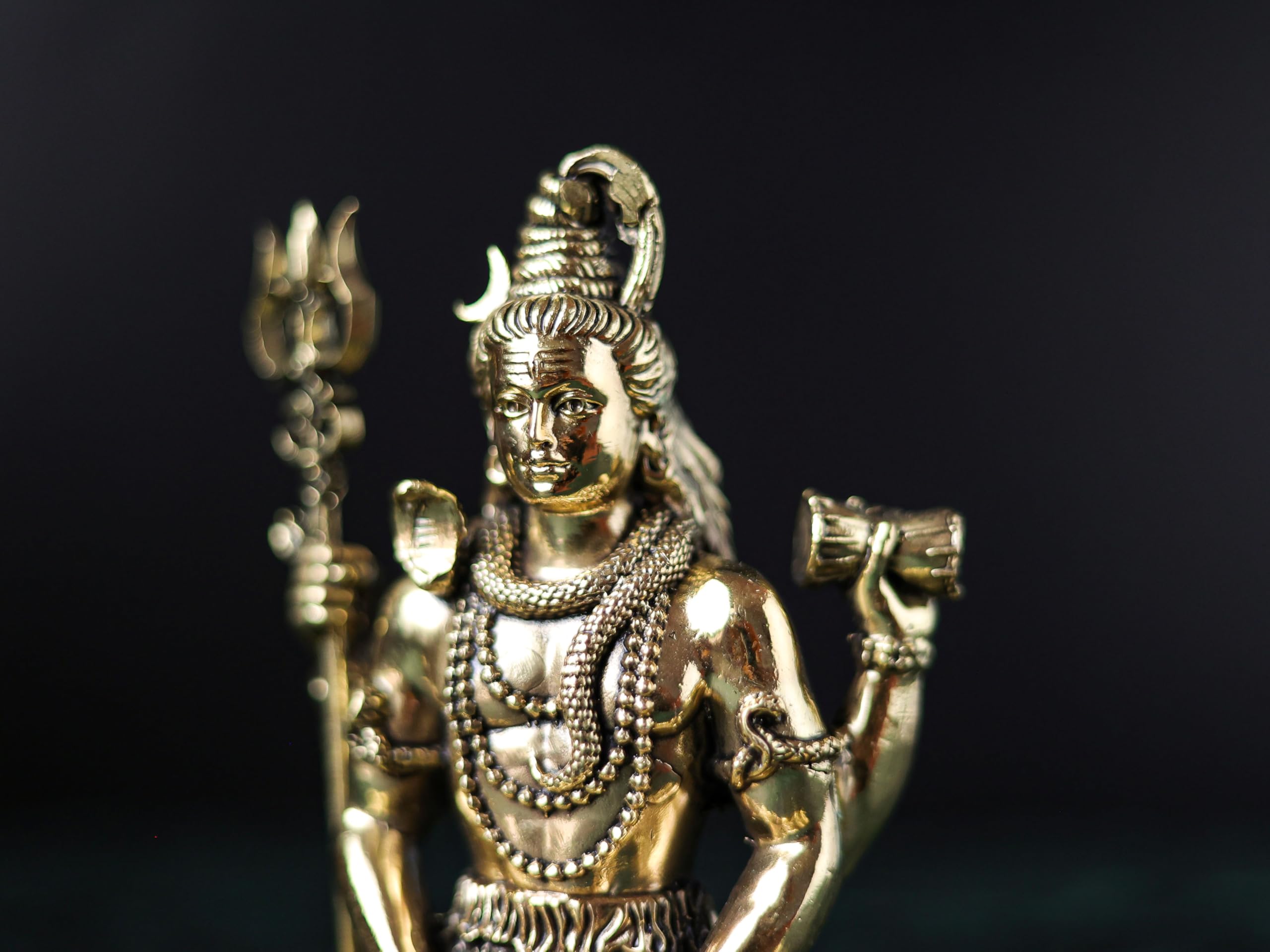 Premium Divine Shiva 2.5 inch / 3 / 4 / 6 / 7 Inch  inch Premium Brass