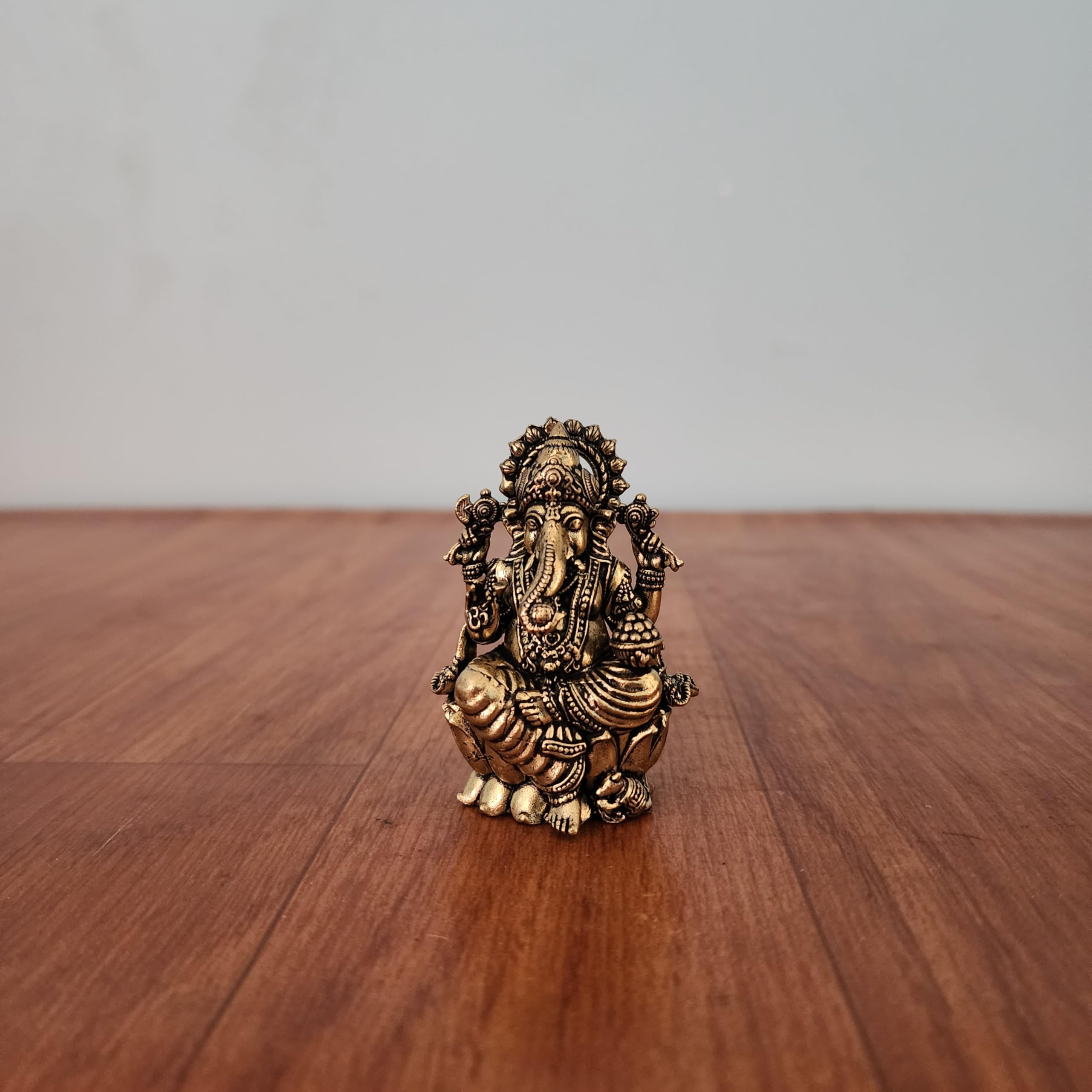 BRASS GANESH JI STATUE