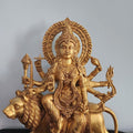 Big Durga Maa Statue Brass 38 cm Large Shera wali MATA Moorti