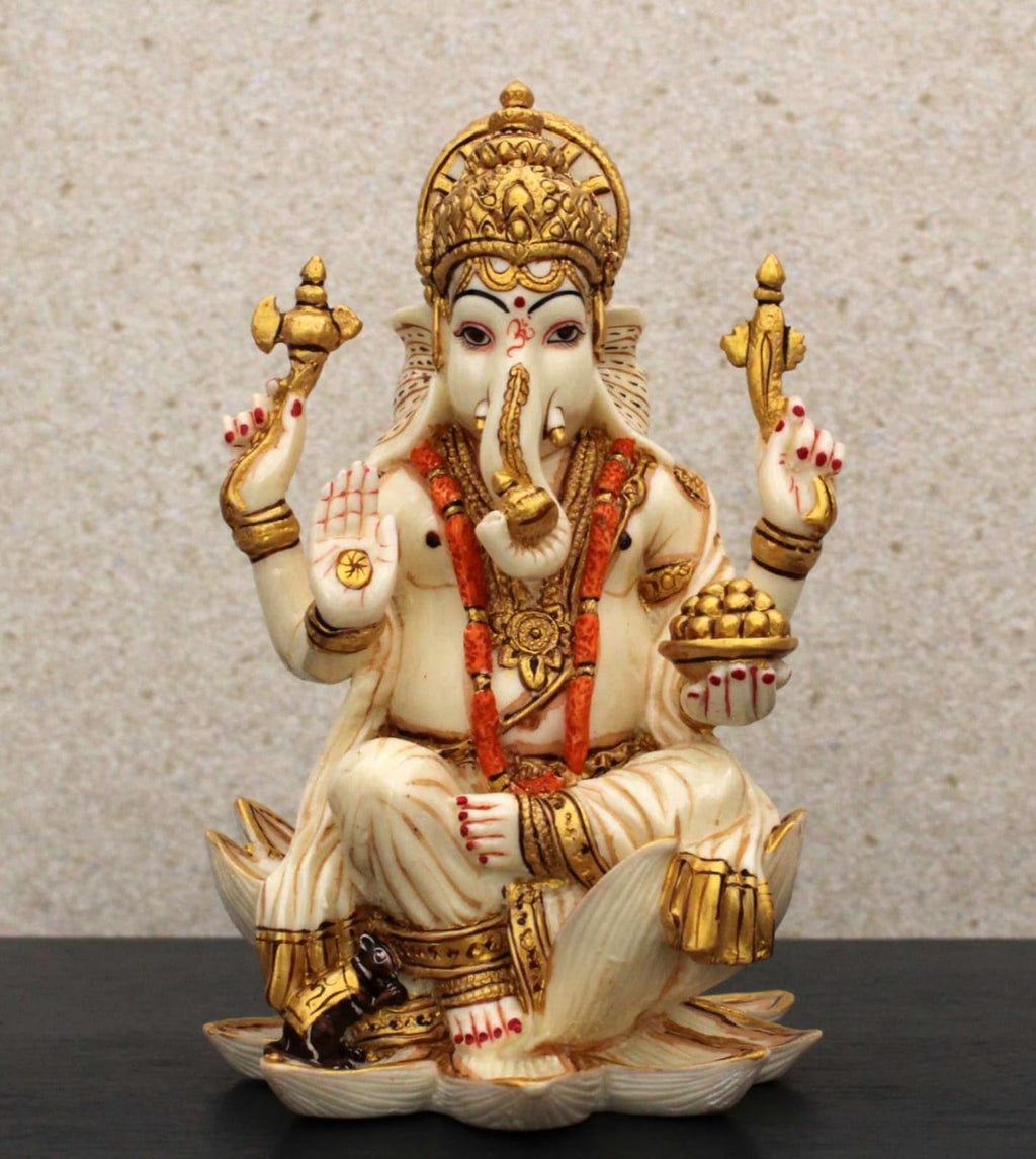 MARBLE GANESH JI STATUE