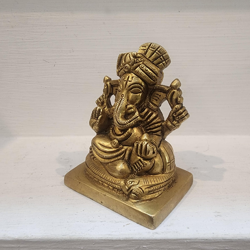 PREMIUM BRASS GANESH JI STATUE