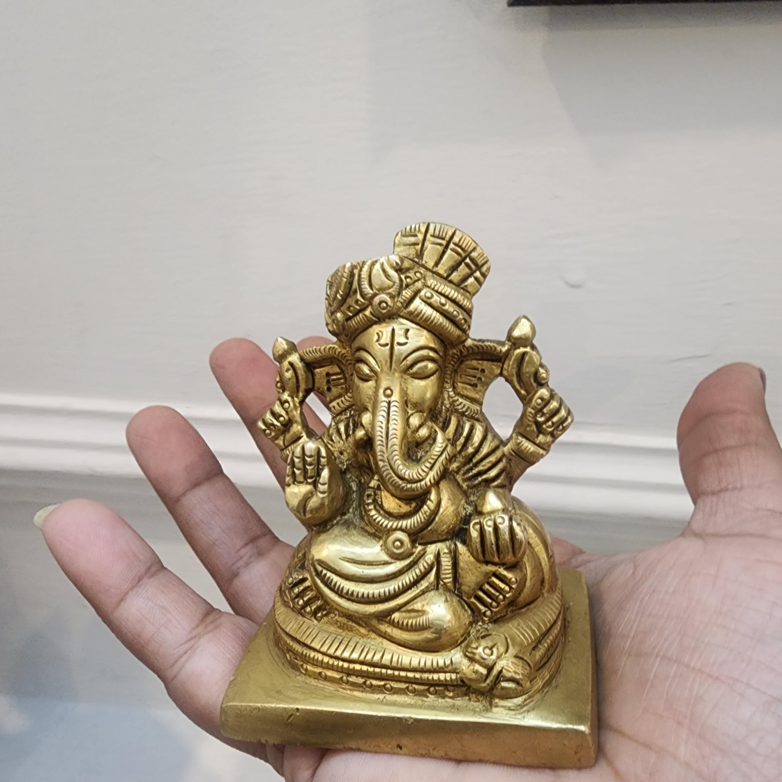 PREMIUM BRASS GANESH JI STATUE