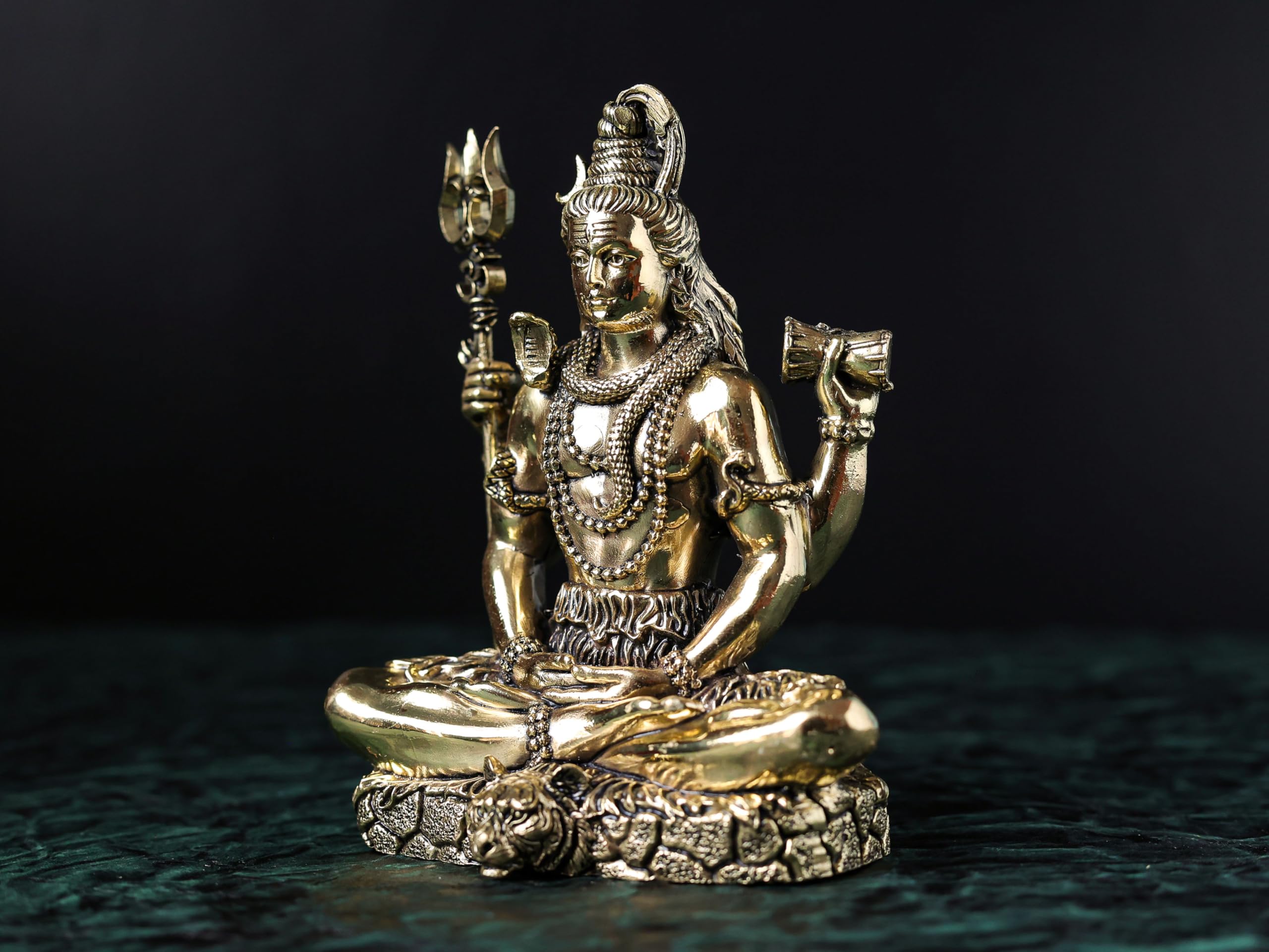 Premium Divine Shiva 2.5 inch / 3 / 4 / 6 / 7 Inch  inch Premium Brass