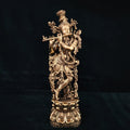  Premium Brass Flute Krishna Idol