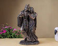 Radha Krishna Statue Bonded Bronze 11 Inch Jugal Jodi