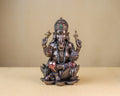 Bonded Bronze Lotus Ganesha 19 cm Ganpati Idol