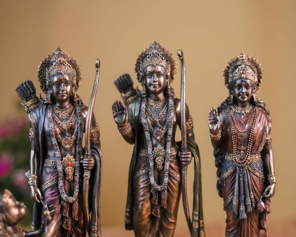 Ram Darbar Statue Bonded Bronze (8 Inches)