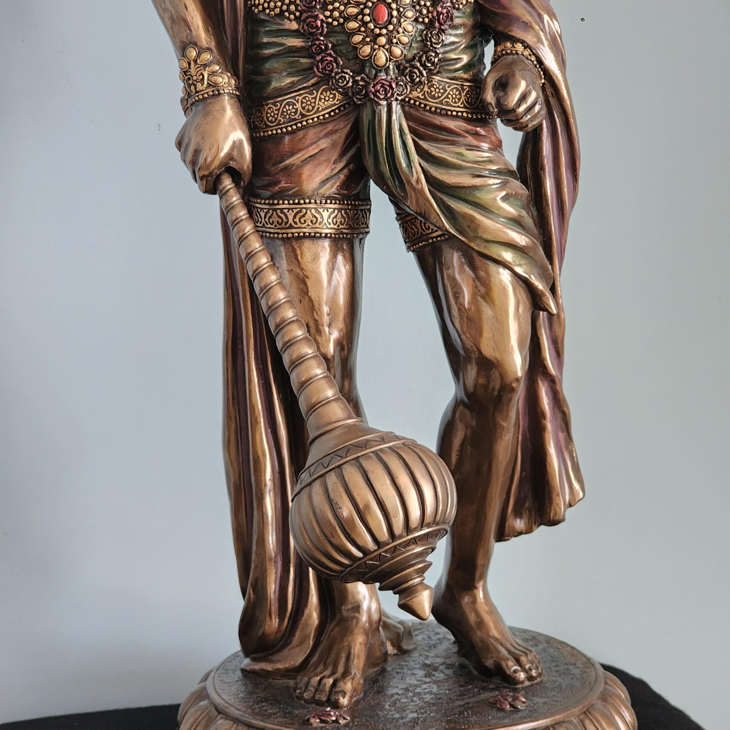  Bonded Bronze Cold Cast Bajrangbali Idol