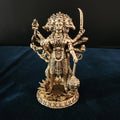 Premium Brass 5 inch Panchmukhi Hanumanji  Standing (400 Grams)