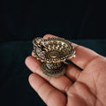 Premium Brass Ganesh Diya|1.2 Inch Small Deepak
