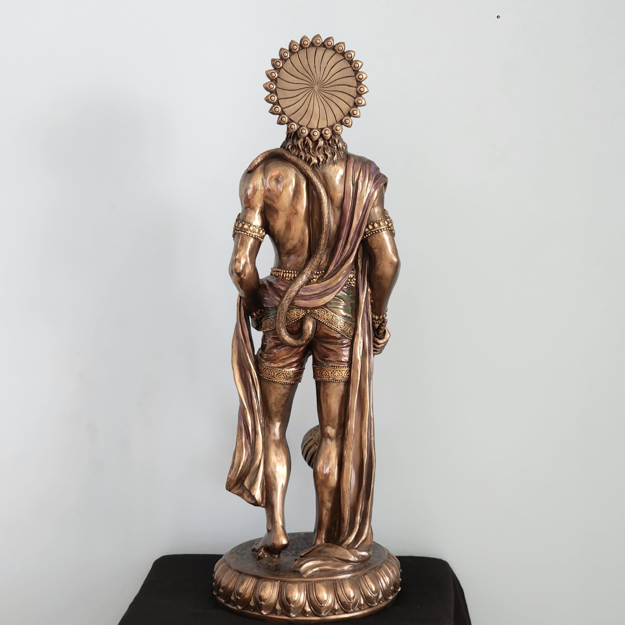  Bonded Bronze Cold Cast Bajrangbali Idol