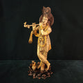 Lord Krishna Statue 16 inch Double Tone Finished