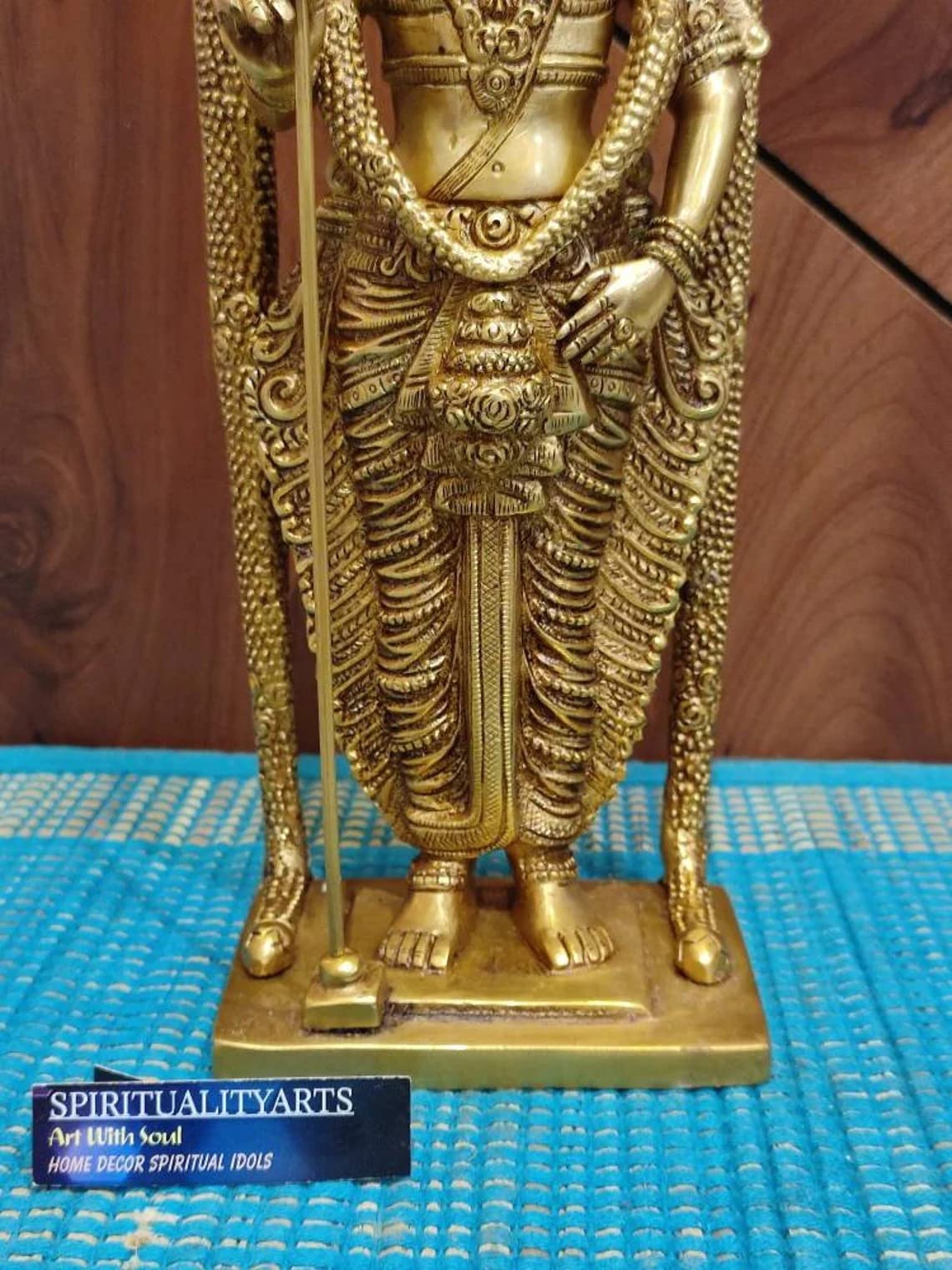 Lord brass Murugan Statue (44 CM) 1 feet approx