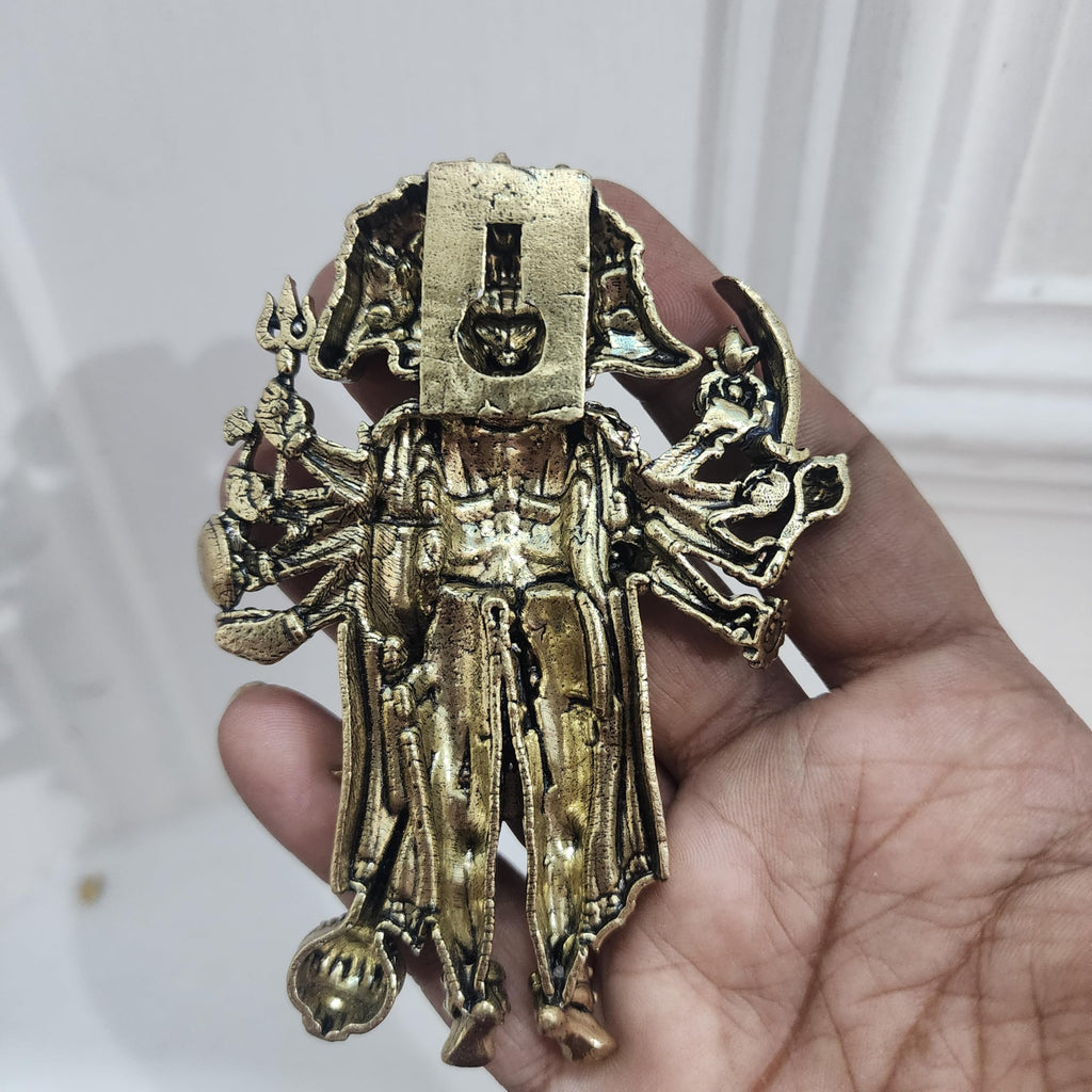 4 inch Panchmukhi Hanuman Ji wall or door hanging (100 Grams)