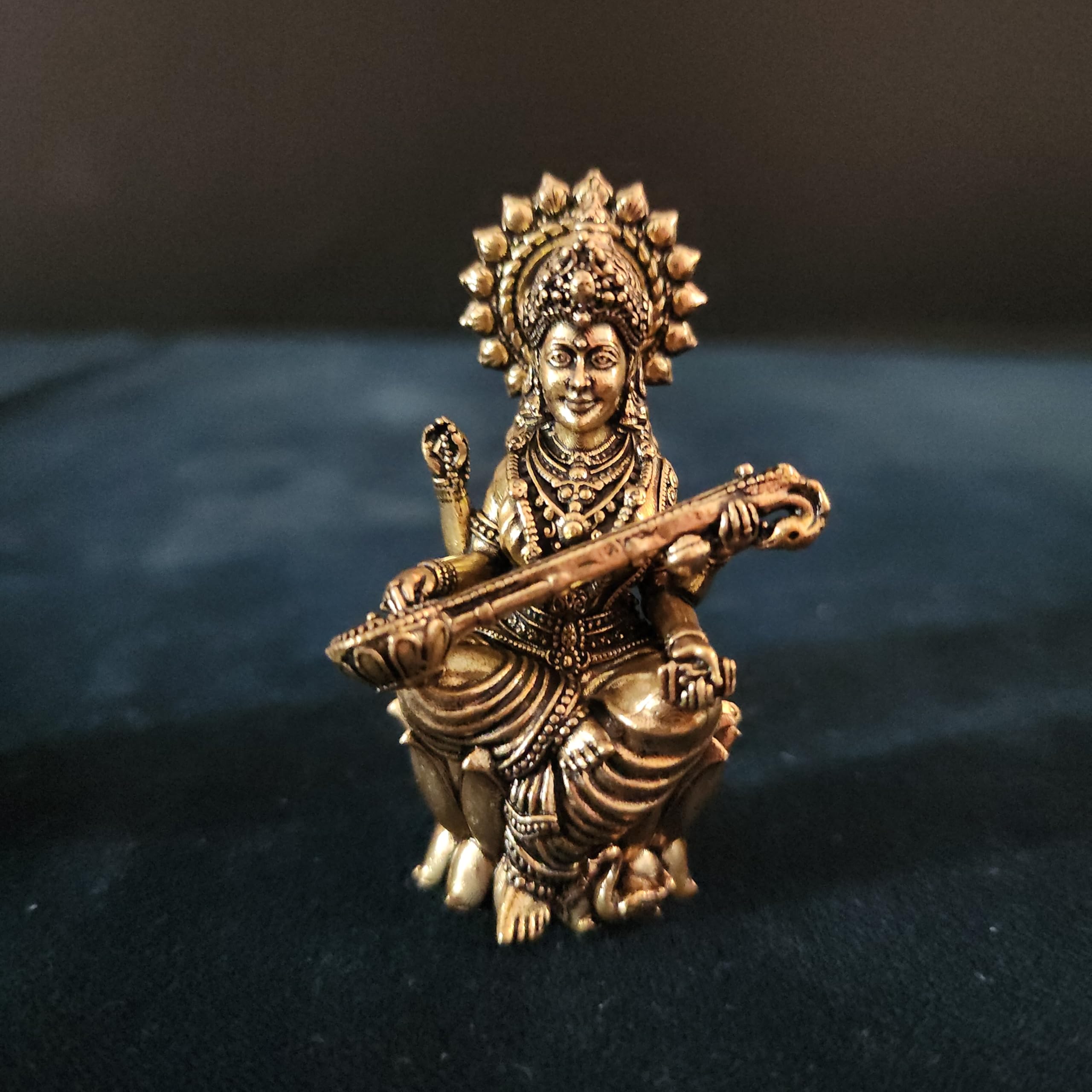 2.5 inch Laxmi Ganesh Saraswati Idol
