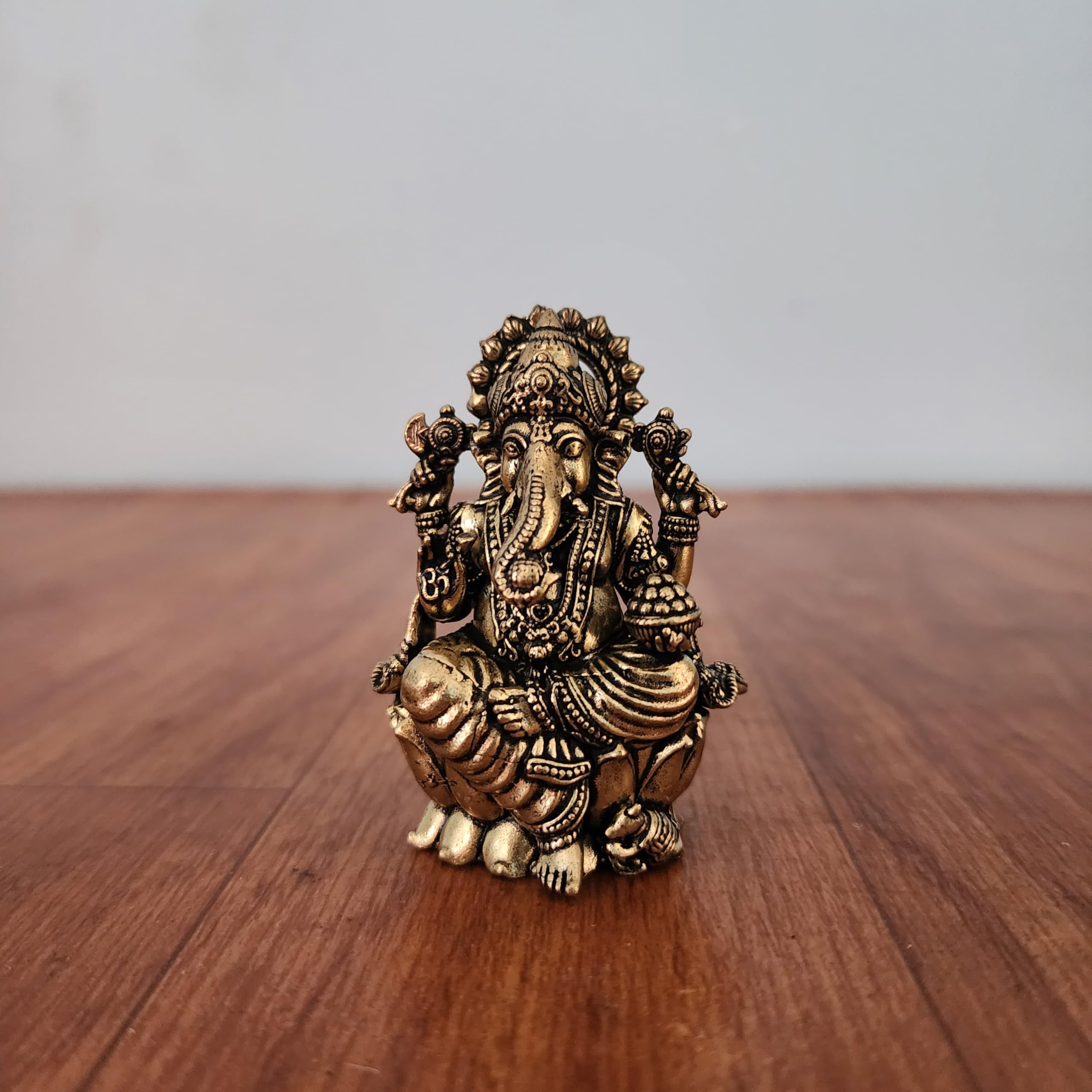 BRASS GANESH JI STATUE