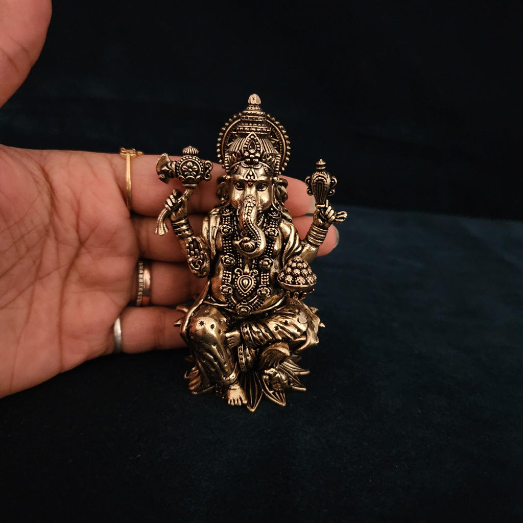 Brass Lord Ganesha/Ganpati ji Religious Statue Idol