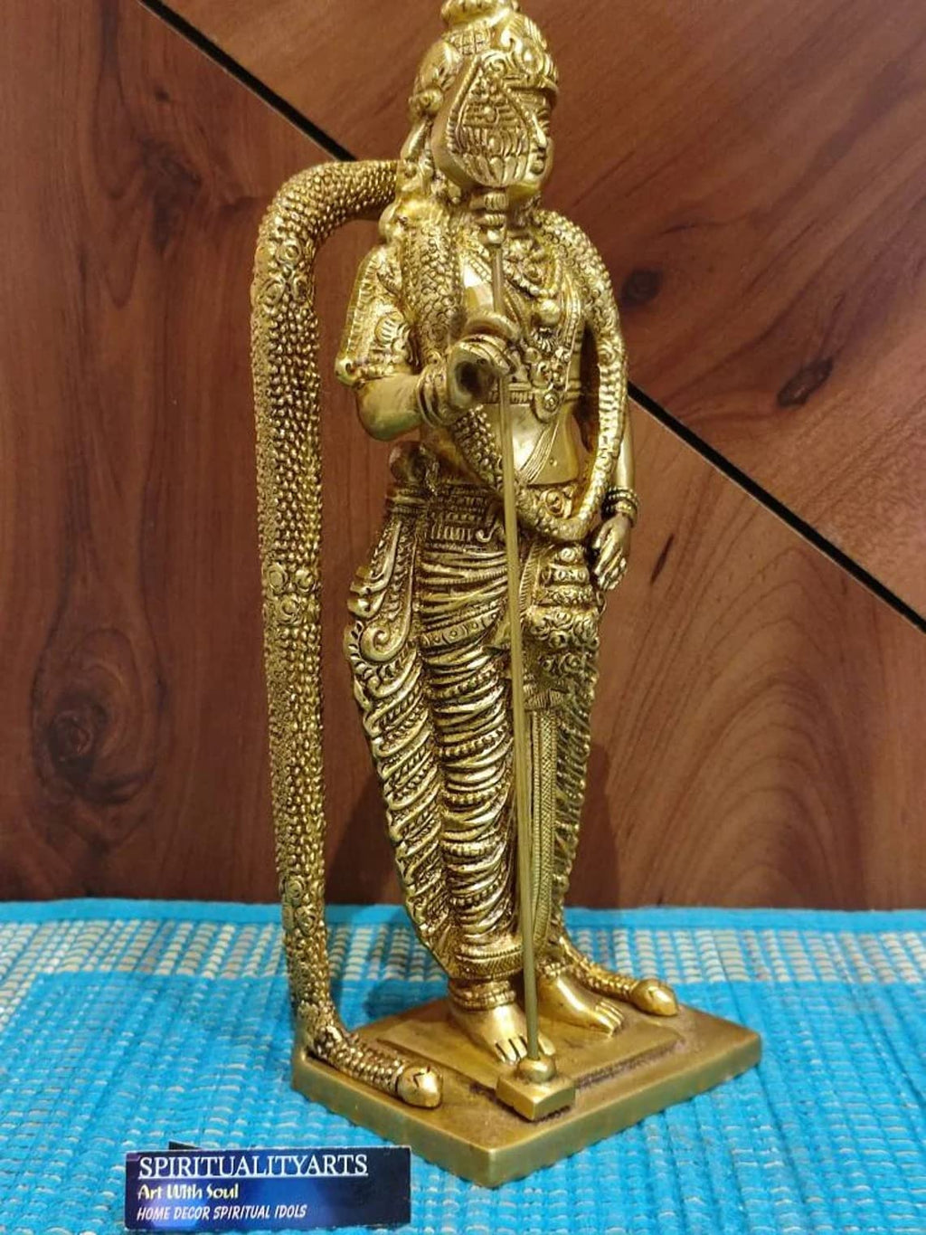 Lord brass Murugan Statue (44 CM) 1 feet approx