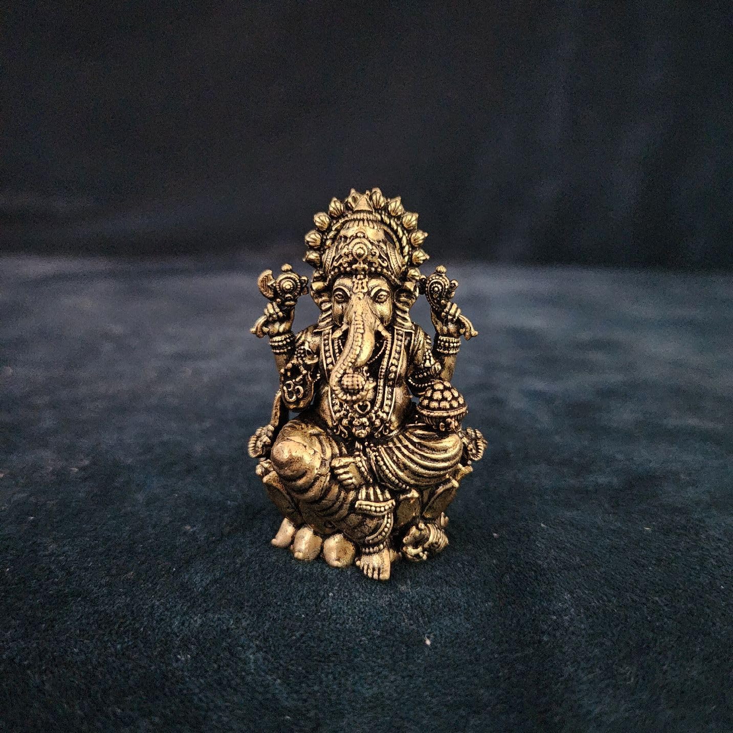 BRASS GANESH JI STATUE
