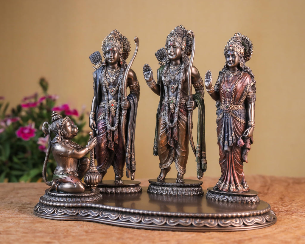 Ram Darbar Statue Bonded Bronze (8 Inches)