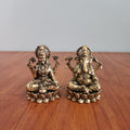 Small Divine Lord Ganesh Laxmi Statue