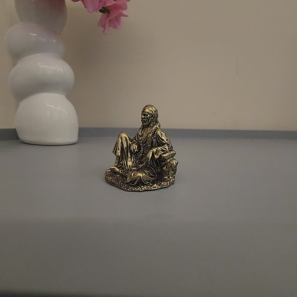 Sai baba statue premium brass 2inch or 5 inch