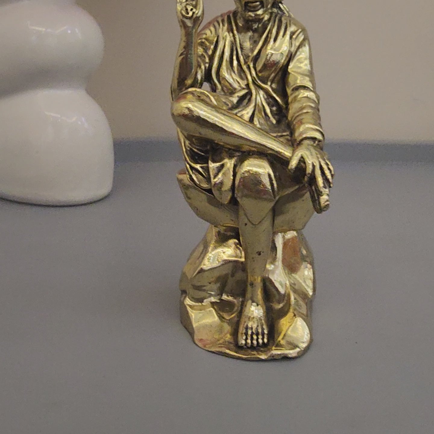 Sai baba statue premium brass 2inch or 5 inch