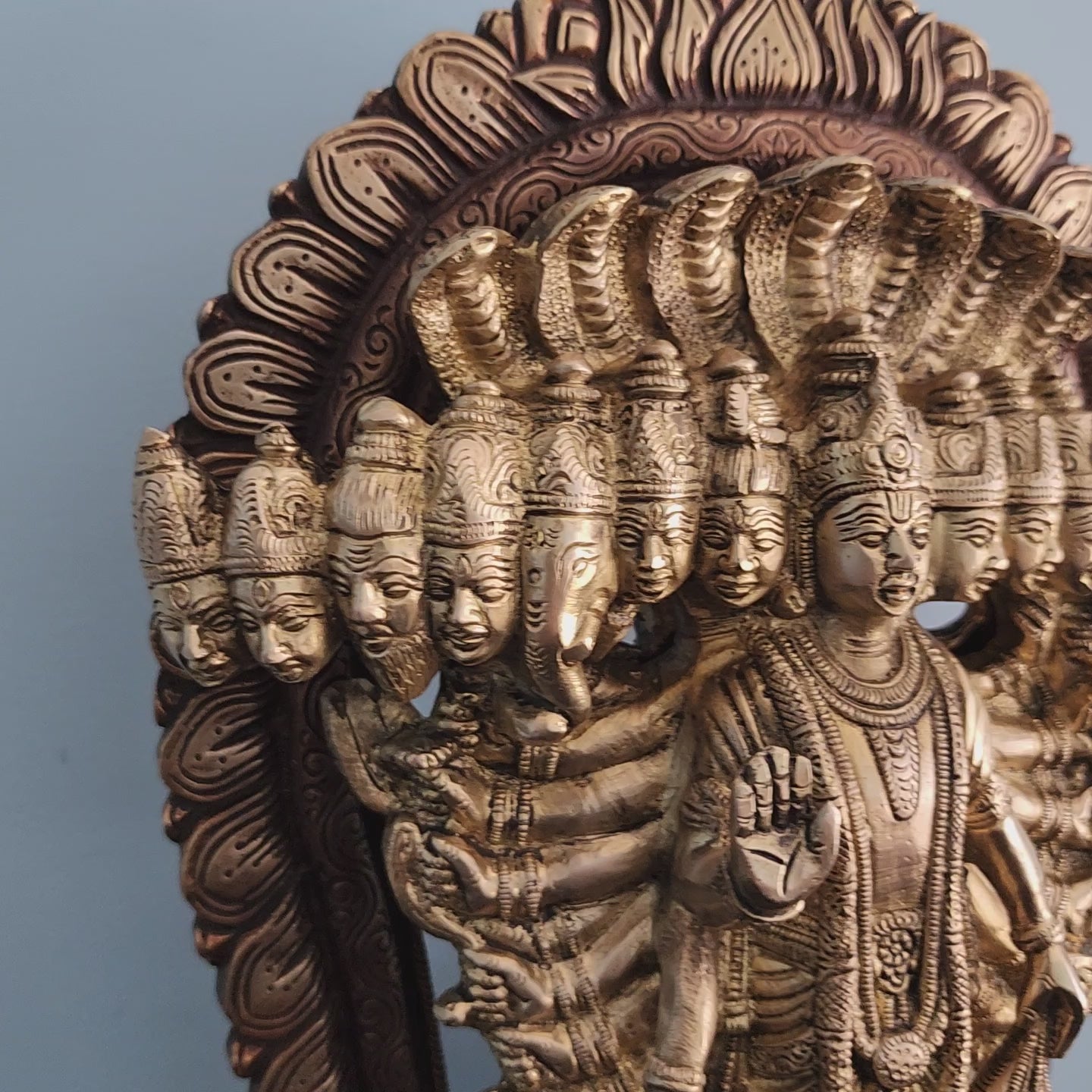 Brass Vishnu Virat Swaroop 28 cm STATUE