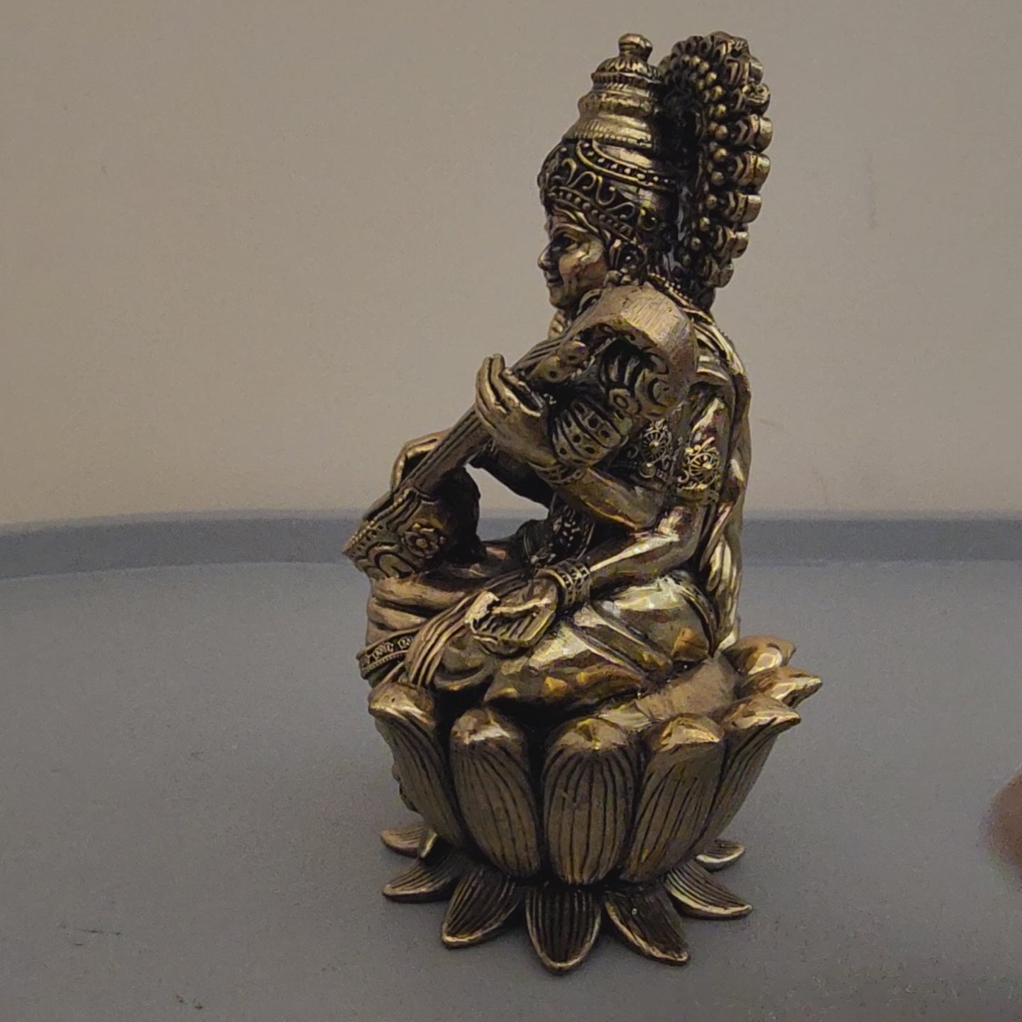 6 inch Saraswati Statue