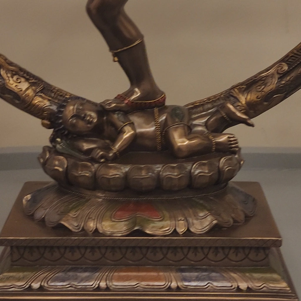 18 inch long Nataraja Statue bronze finished
