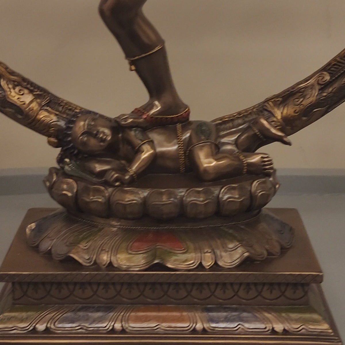 18 inch long Nataraja Statue bronze finished