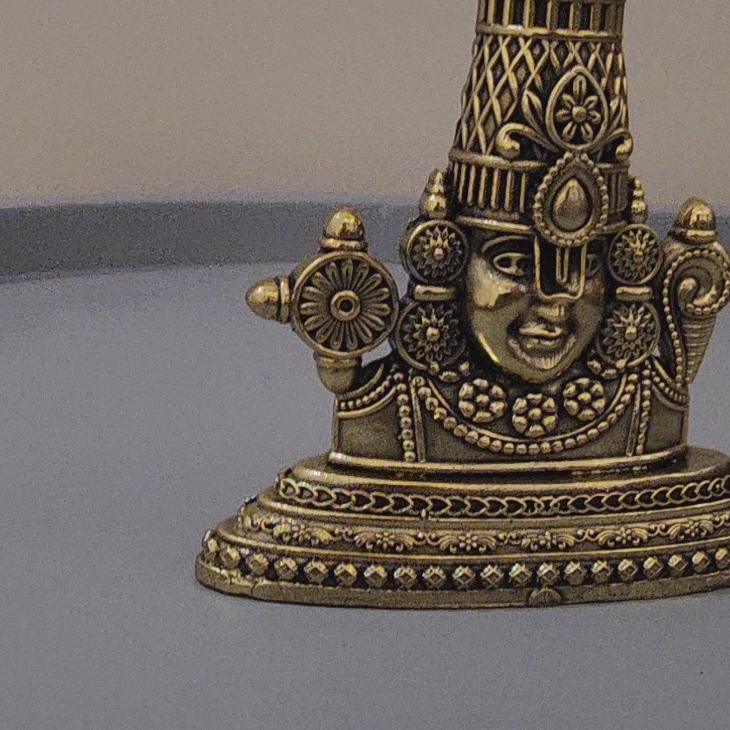 3.5 inch Balaji Venkateshwara car dashboard idol ( 85 gram)