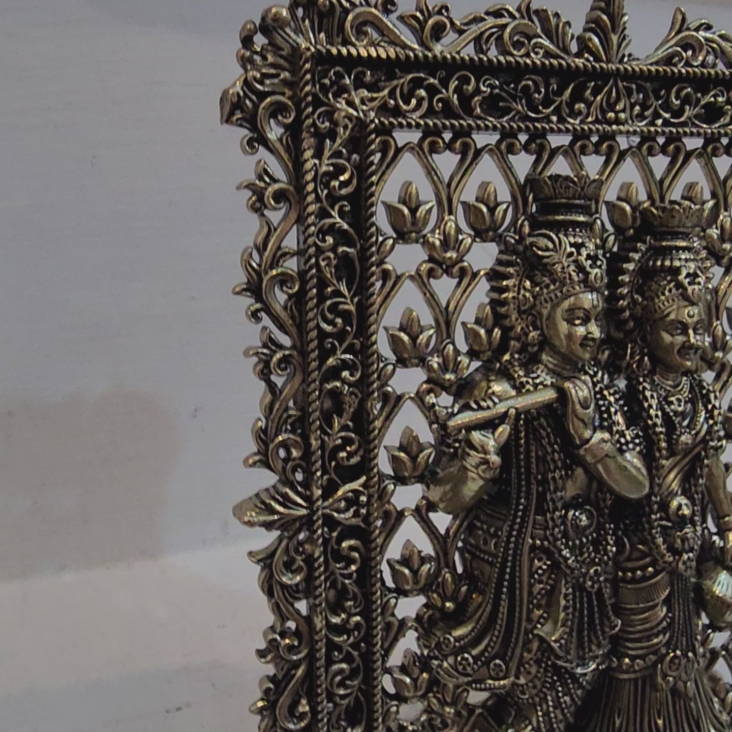 RADHA KRISHNA FOR CAR DASHBOARD 12 cm , 0.213 KG
